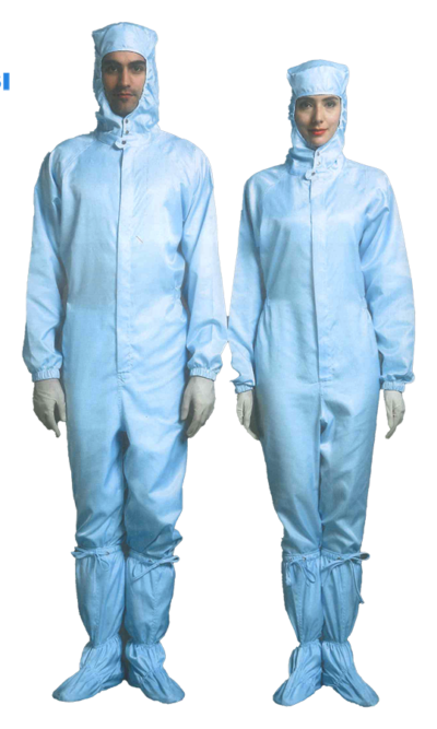 Autoclavable Cleanroom Suits - Hooded Coverall Without Socks
