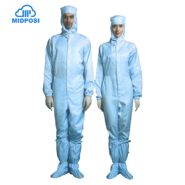 Autoclavable Cleanroom Suits - Hooded Coverall Without Socks