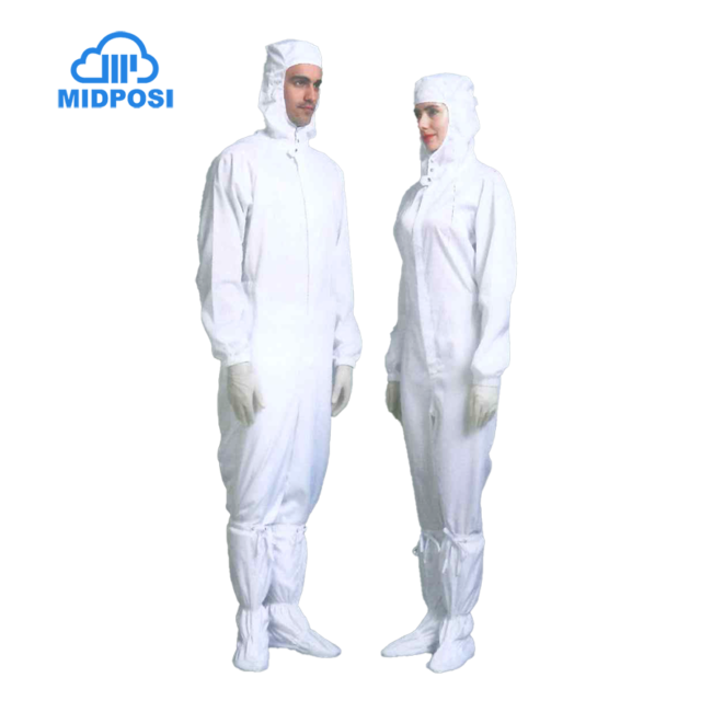 Autoclavable Cleanroom Suits - Hooded Coverall Without Socks