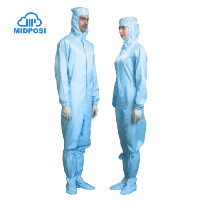 Autoclavable Cleanroom Suits - Hooded Coverall Without Socks