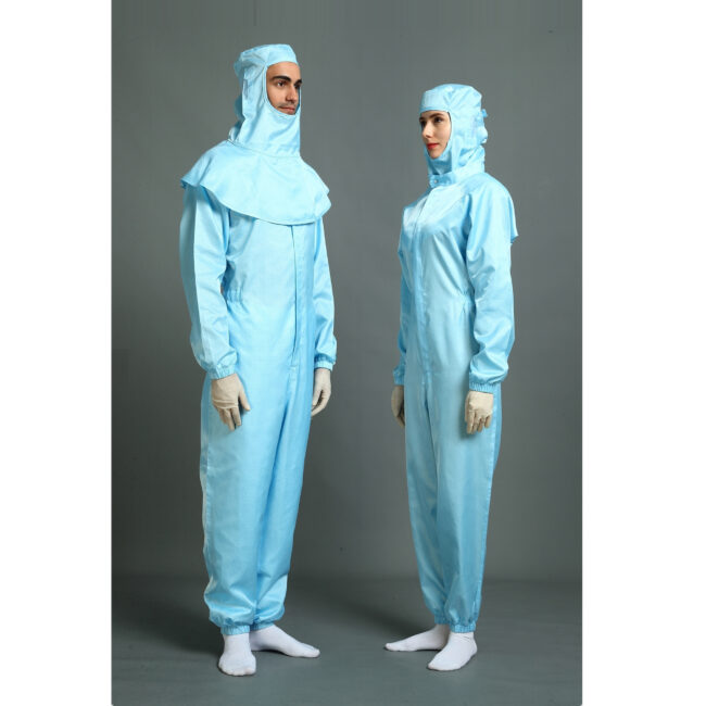 Cleanroom Suits- Hooded Coveralls