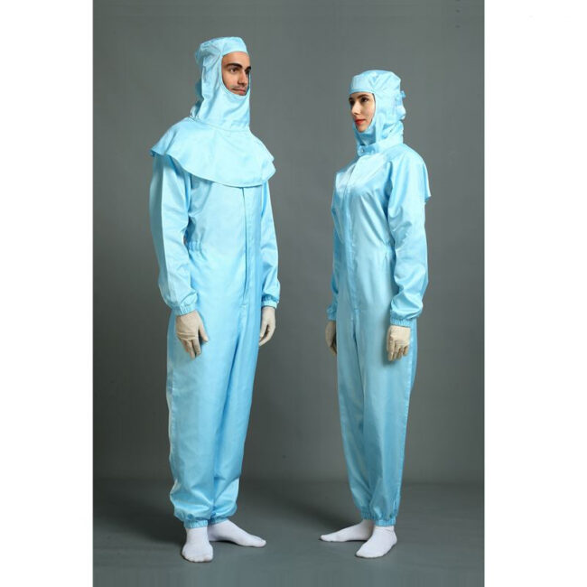 Cleanroom Suits- Hooded Coveralls