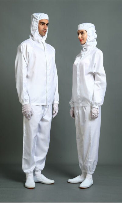 cleanroom suits hooded jacket and pants md 2a02 (1)