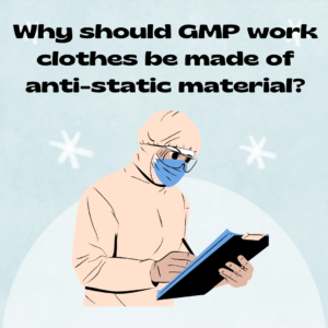 ¿Por qué la ropa de trabajo de GMP debería estar hecha de material antiestático?