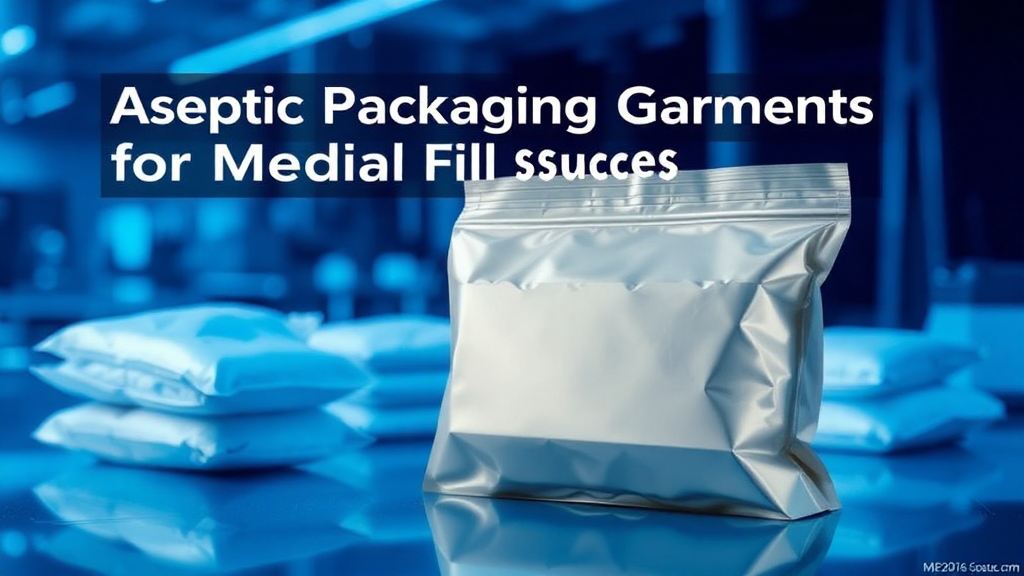 Aseptic packaging for medical fill success
