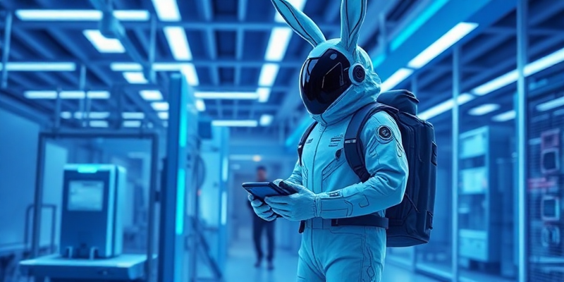 ESD-safe bunny suit for B2B in 2025 illustration