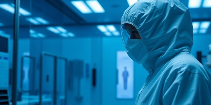 PAPR-Compatible Cleanroom Caps for Biotech Labs additional 1