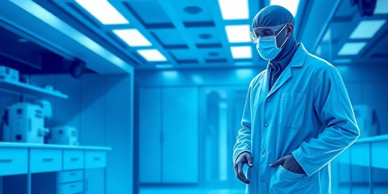 Eco-Friendly Cleanroom Lab Coats for RSL Compliance illustration
