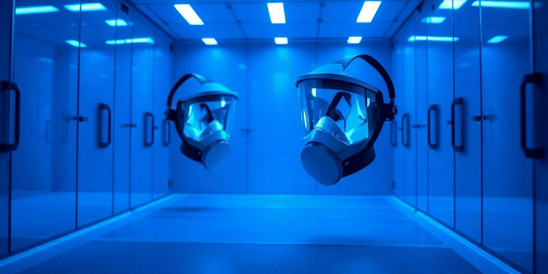 Anti-Fog Cleanroom Masks for Particle Filtration Validation additional 2