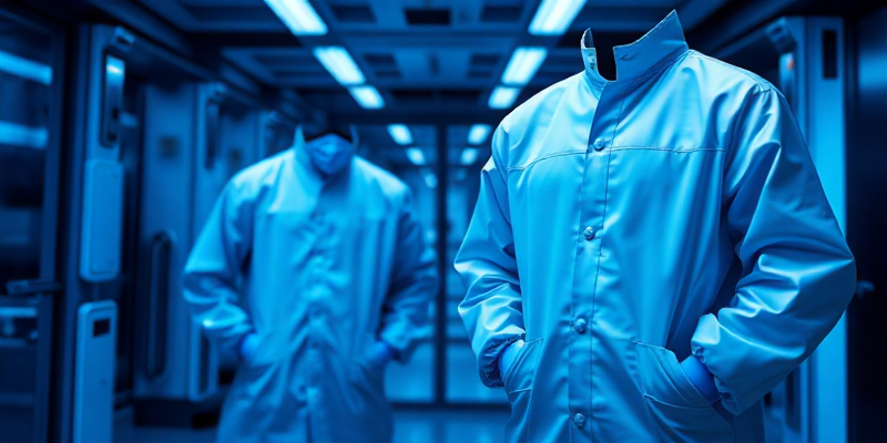 Chemical-Resistant Cleanroom Aprons for Engineers additional 1