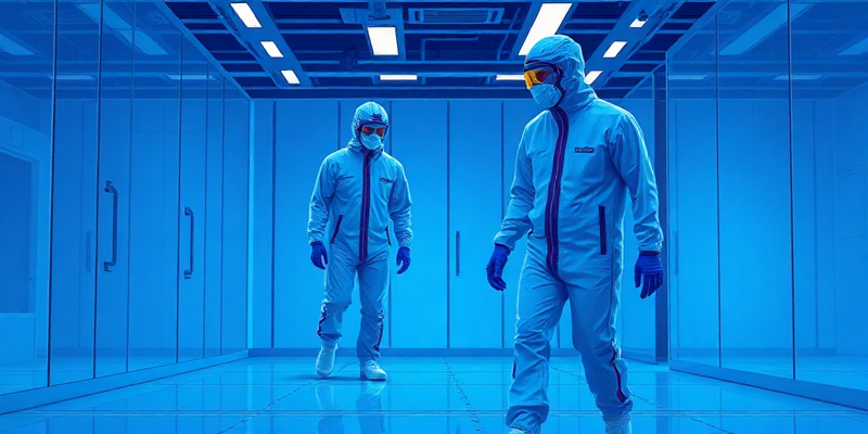 Durable Cleanroom Zipper Suits for Maintenance Planners illustration