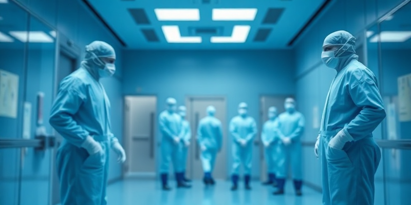 Durable Cleanroom Frocks for Hospital EVS Teams additional 2