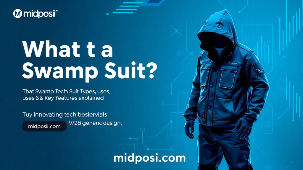 What is a Swamp Suit? Types, Uses & Key Features Explained - What is a Swamp Suit? Types, Uses & Key Features Explained - Innovative Tech Solutions