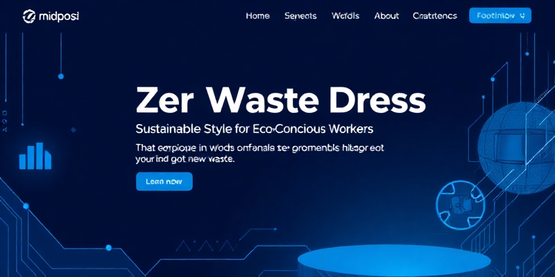 Zero Waste Dress: Sustainable Style for Eco-Conscious Workers - Zero Waste Dress: Sustainable Style for Eco-Conscious Workers - Tech Application