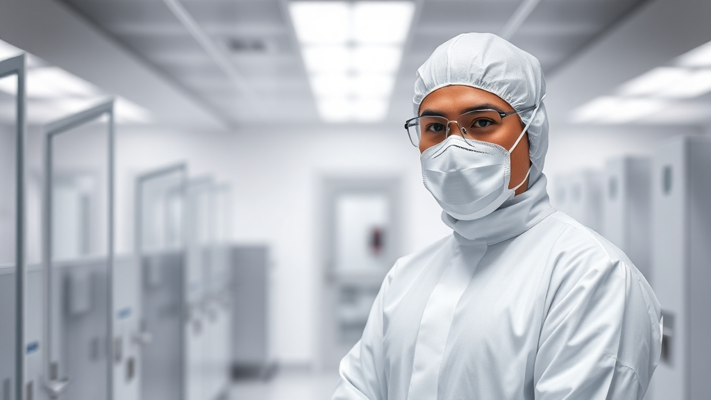 Sciencisto en protekta ilaro en laboratorio