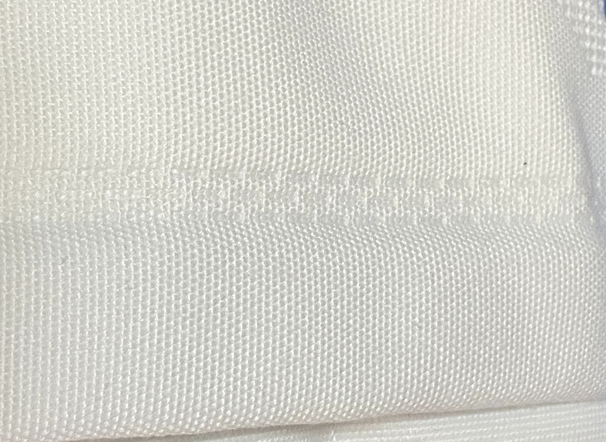 Reinforced stitching with folded edges
