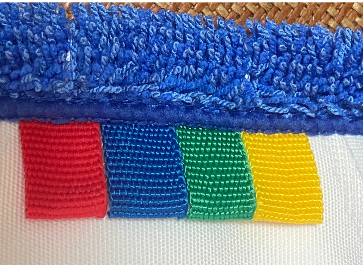 Color-coded hygiene tabs