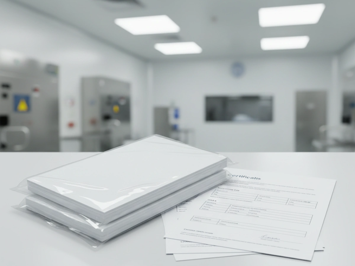 Cleanroom mop validation documents and COA overview for GMP audit preparation