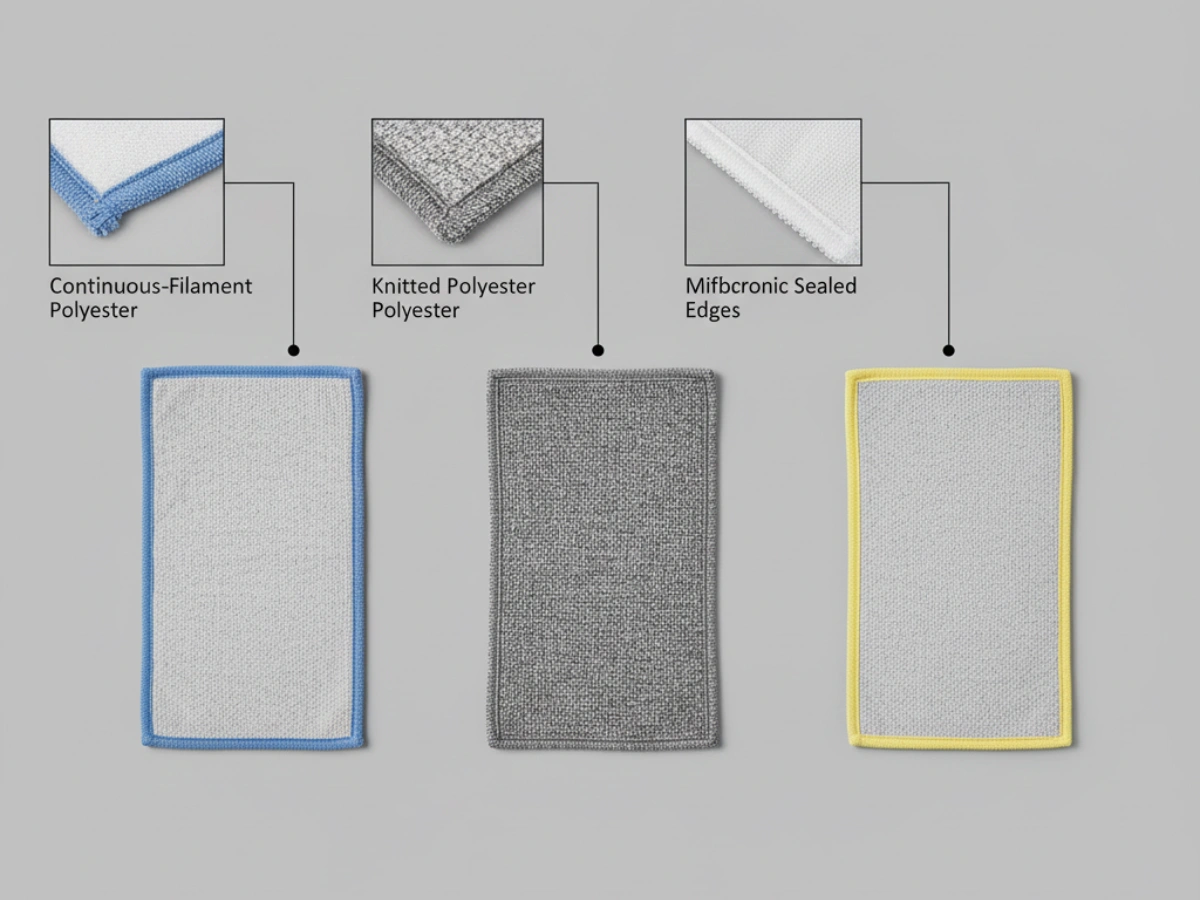 ISO Class 3 to 7 cleanroom mop material selection for semiconductor manufacturing