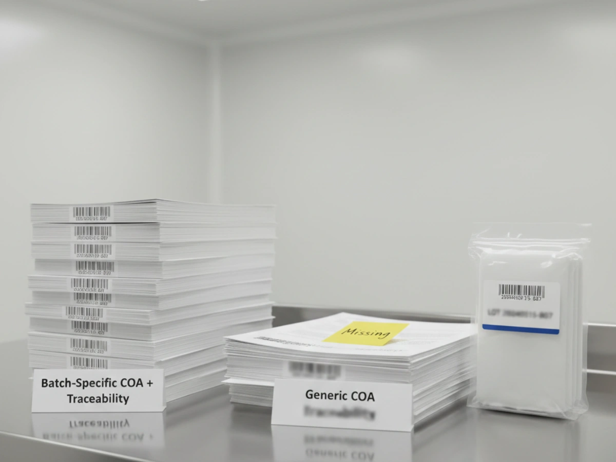 Red flags for cleanroom mop supplier qualification