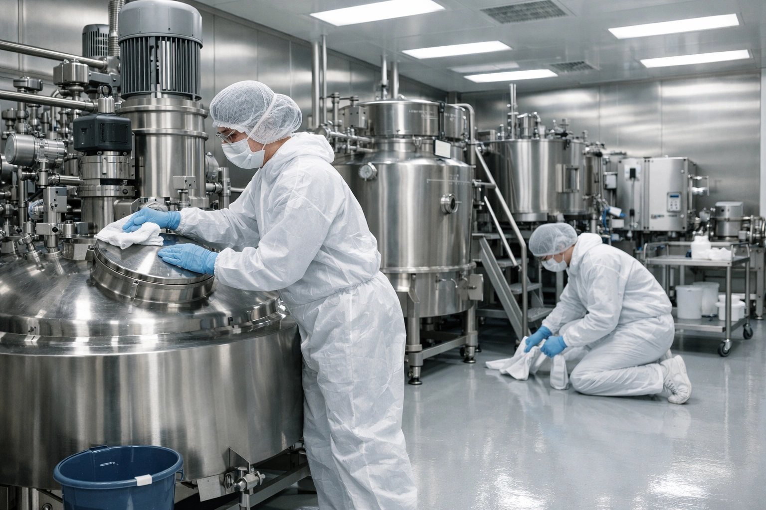 Steril renrumsmiljö som stöder validerade dekontamineringsprogram