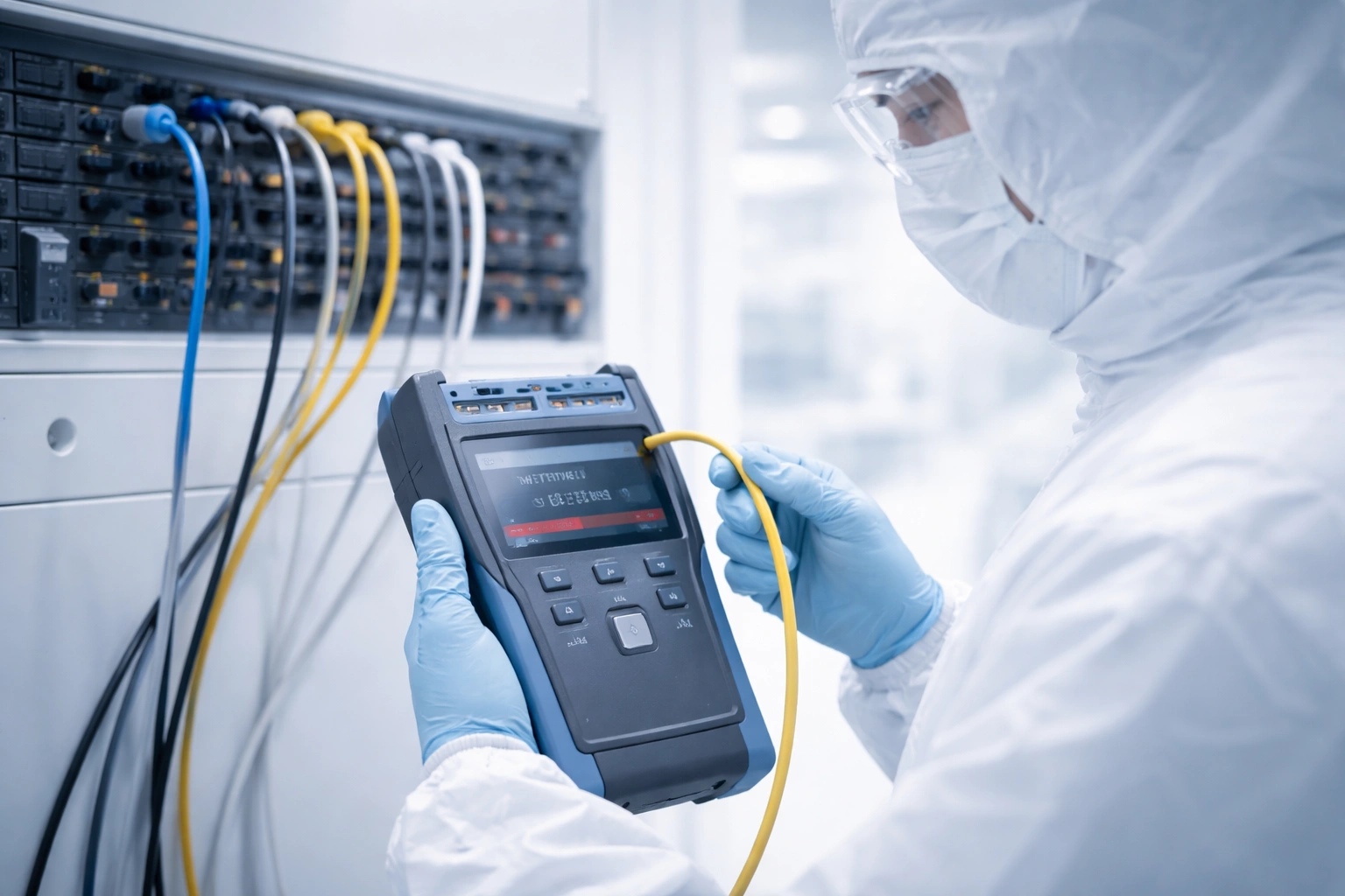 cleanroom monitoring system communication troubleshooting network testing