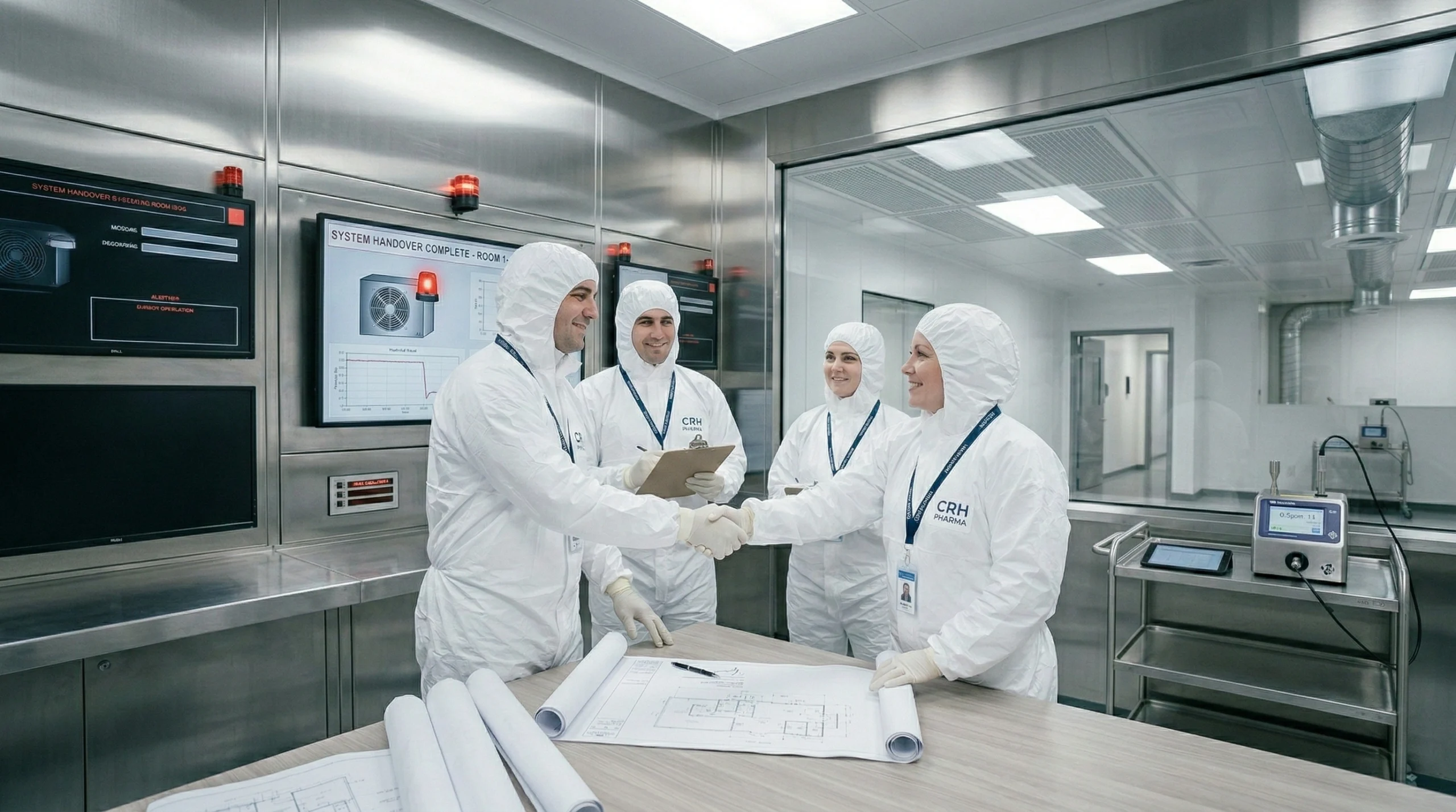 cleanroom-system-handover-meeting