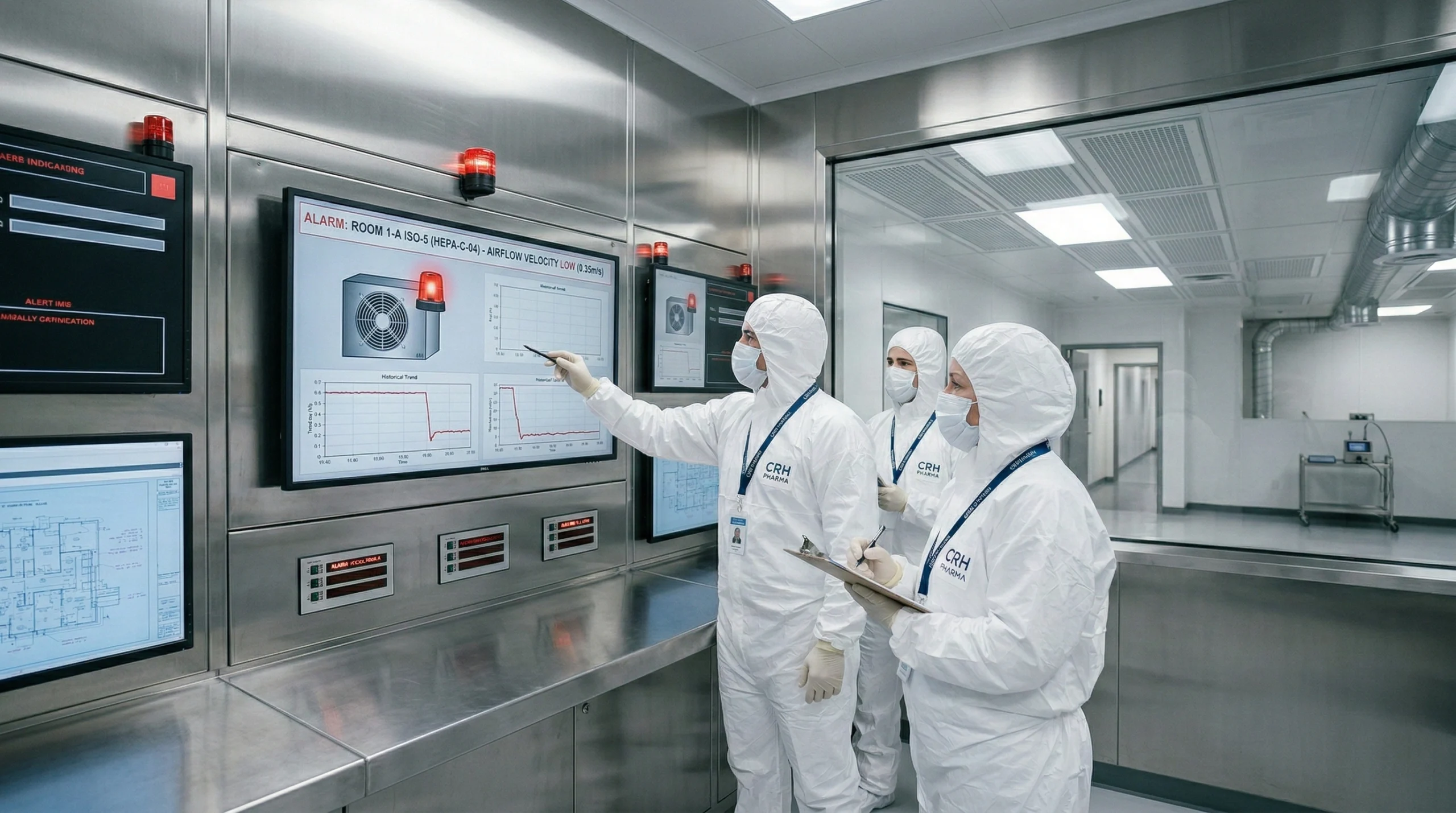 pharmaceutical-cleanroom-commissioning-dashboard