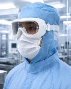 MIDPOSI Medical Grade Autoclavable Cleanroom Goggles for GMP sterile areas