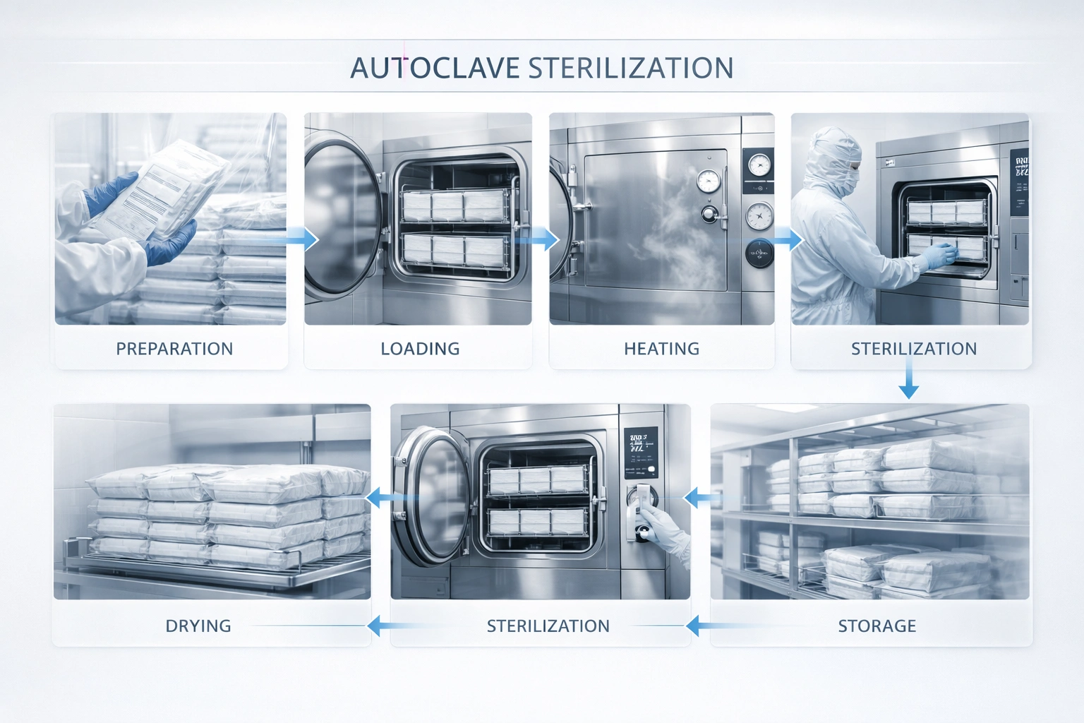 Cleanroom mop vs wipe selection matrix dashboard showing decision factors for contamination control
