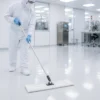 White Cleanroom Mop 55g Non-Sterile - Image 4