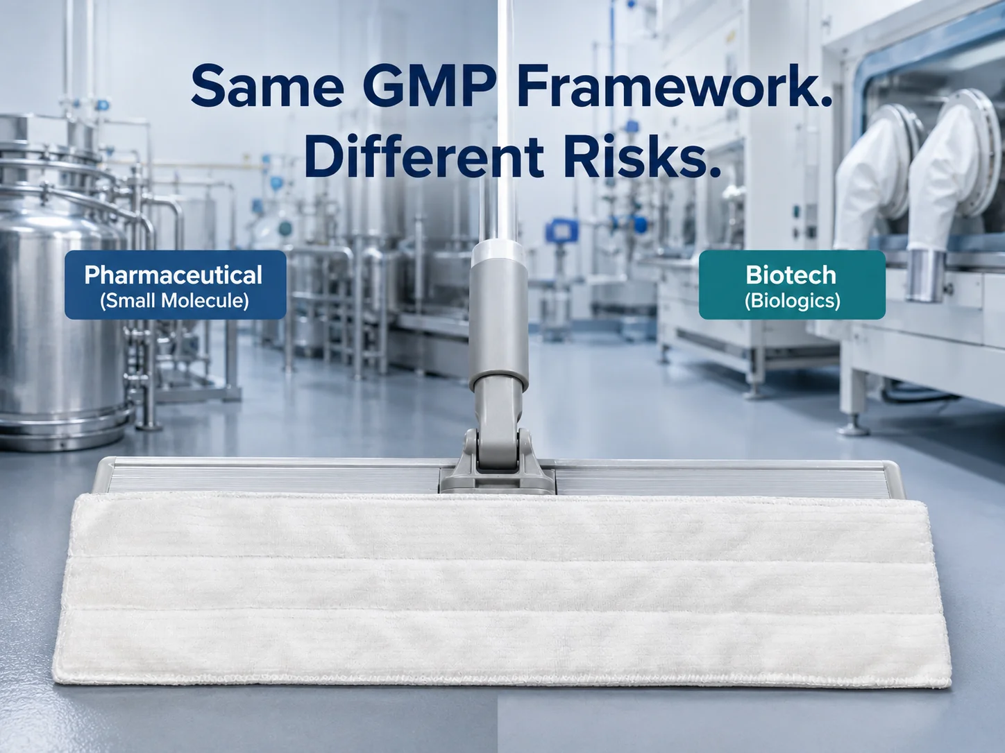 MIDPOSI cleanroom mop grade zone selection for GMP facility specification and procurement