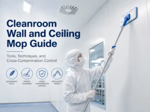 Cleanroom Mop Selection for Semiconductor and Electronics Facilities - MIDPOSI cleanroom resource article