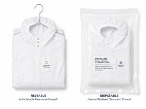Autoclavable reusable vs disposable cleanroom coverall comparison