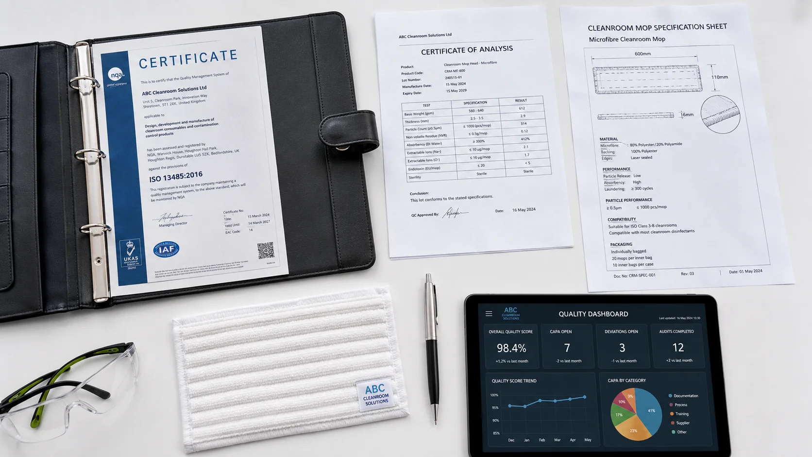 ISO 13485 quality management system documentation