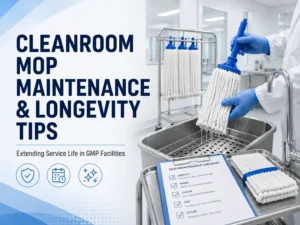 Cleanroom Spild Response Protocol — Mop Selection, Technique, and Document