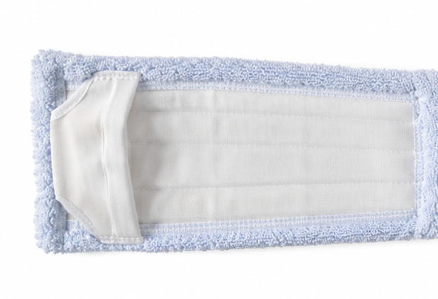 Reusable Microfiber Cleanroom Mop — construction detail
