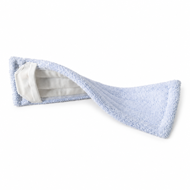 Reusable microfiber cleanroom mop — generated draft main product image