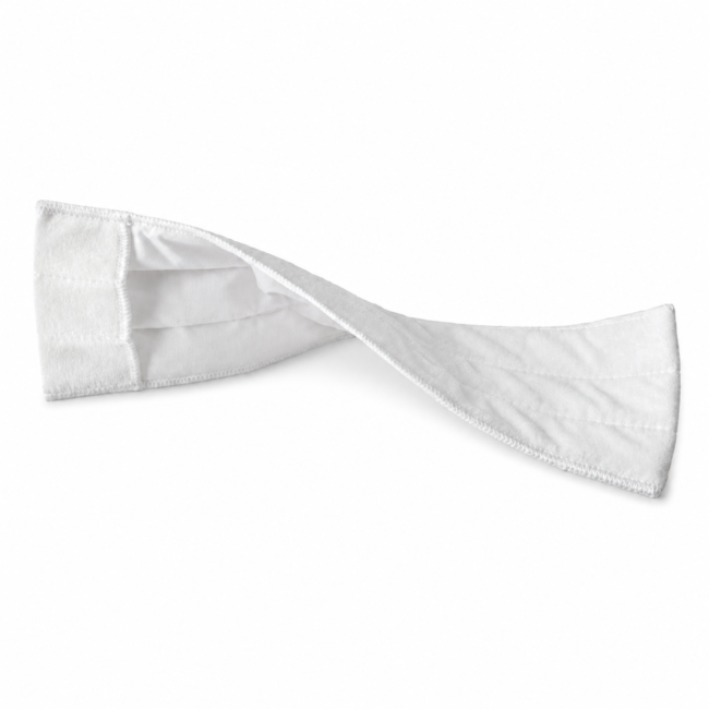 Single-use microfiber cleanroom mop — generated draft main product image