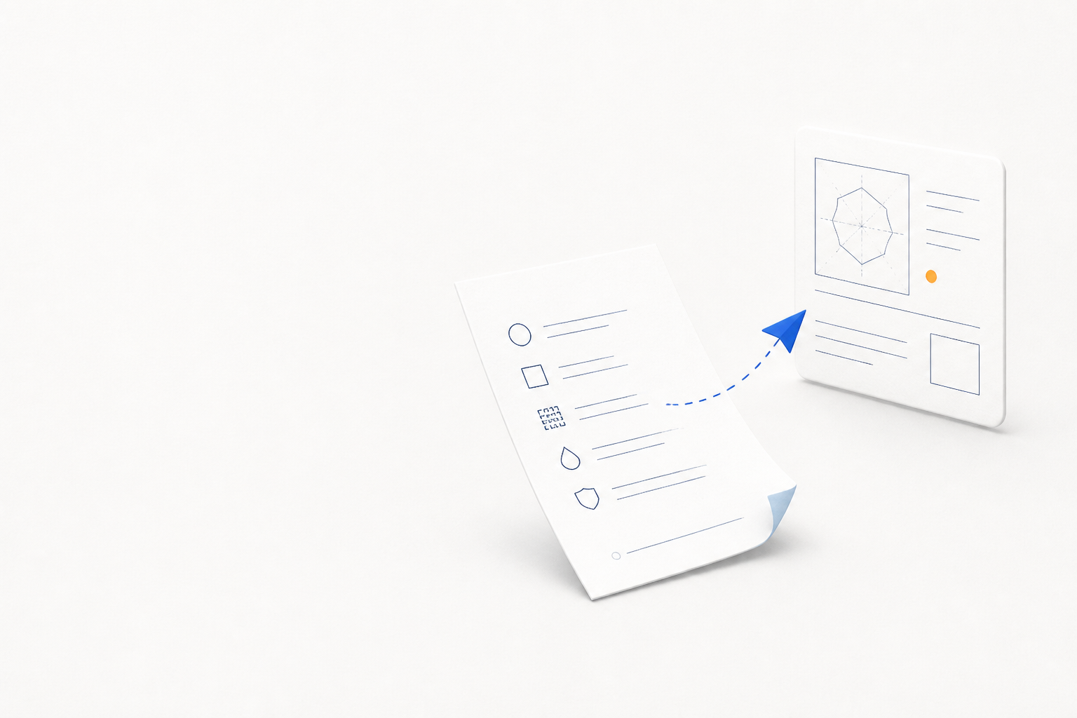 Cleanroom mop inquiry workflow illustration