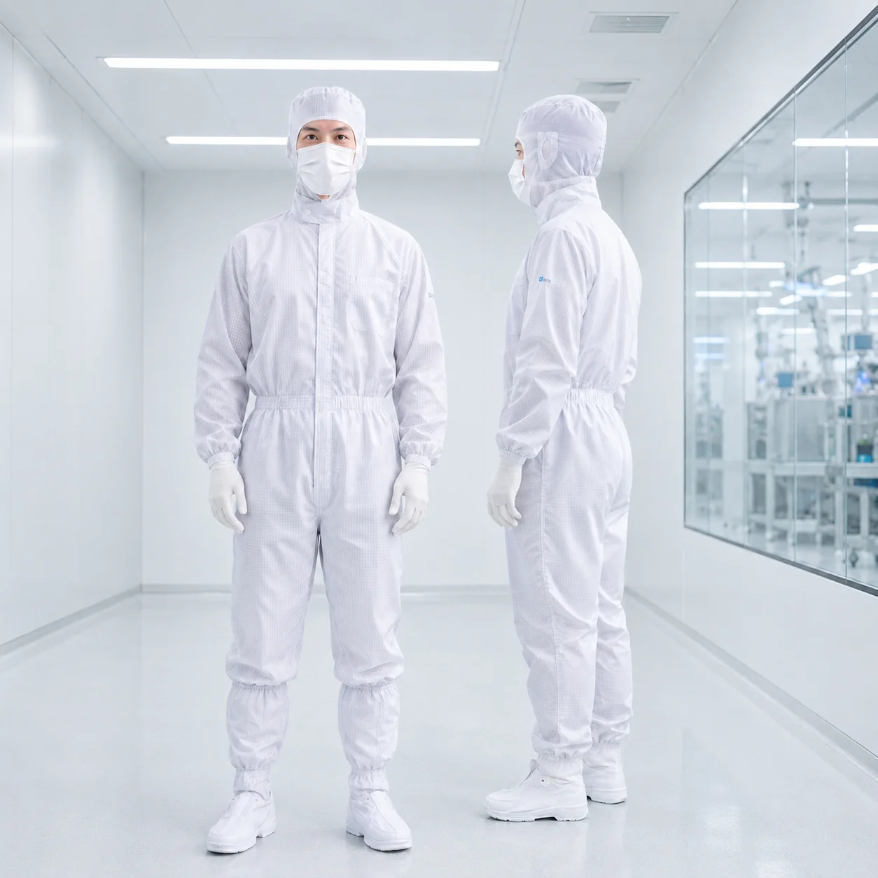 MIDPOSI cleanroom garment product visual